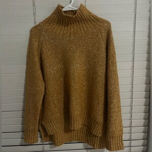 Gold/Brown Turtleneck